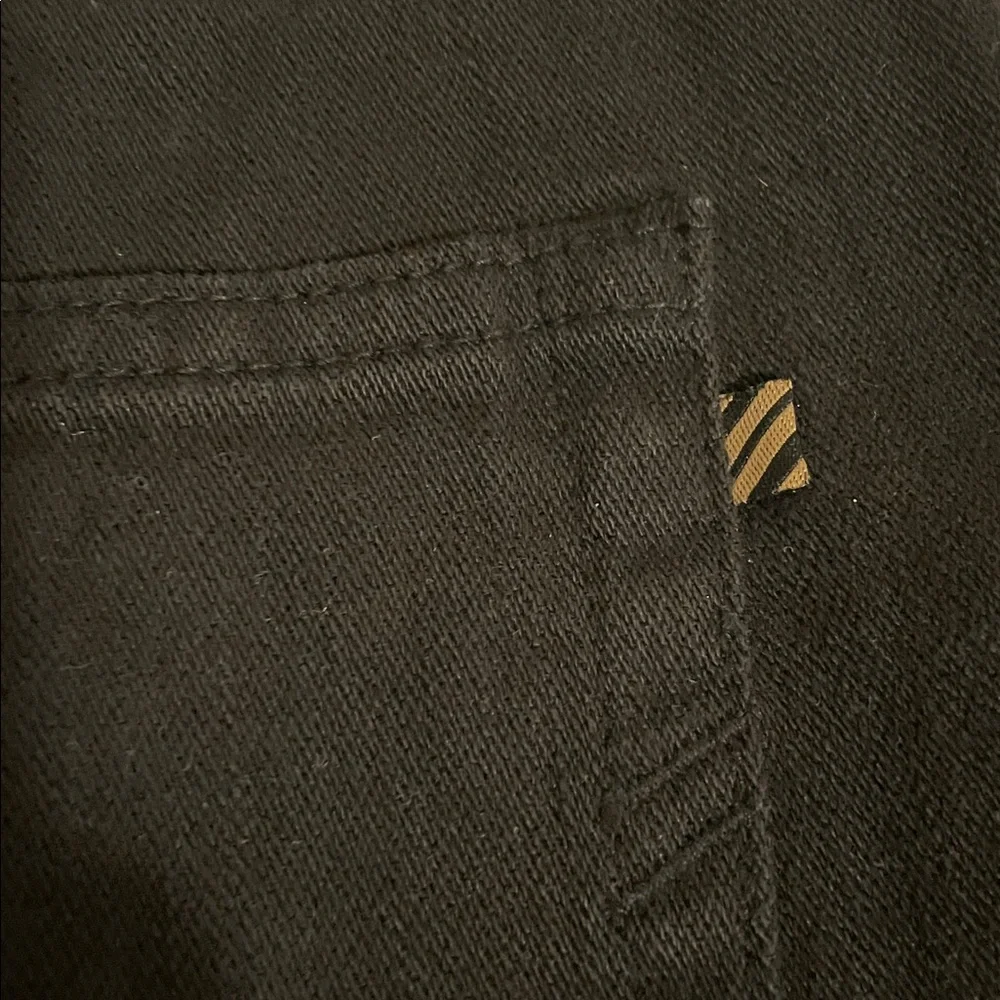 Billy Reid 5 Pocket Pant Soft Cotton Jeans Black 36S (inseam Len 26”) USA preppy